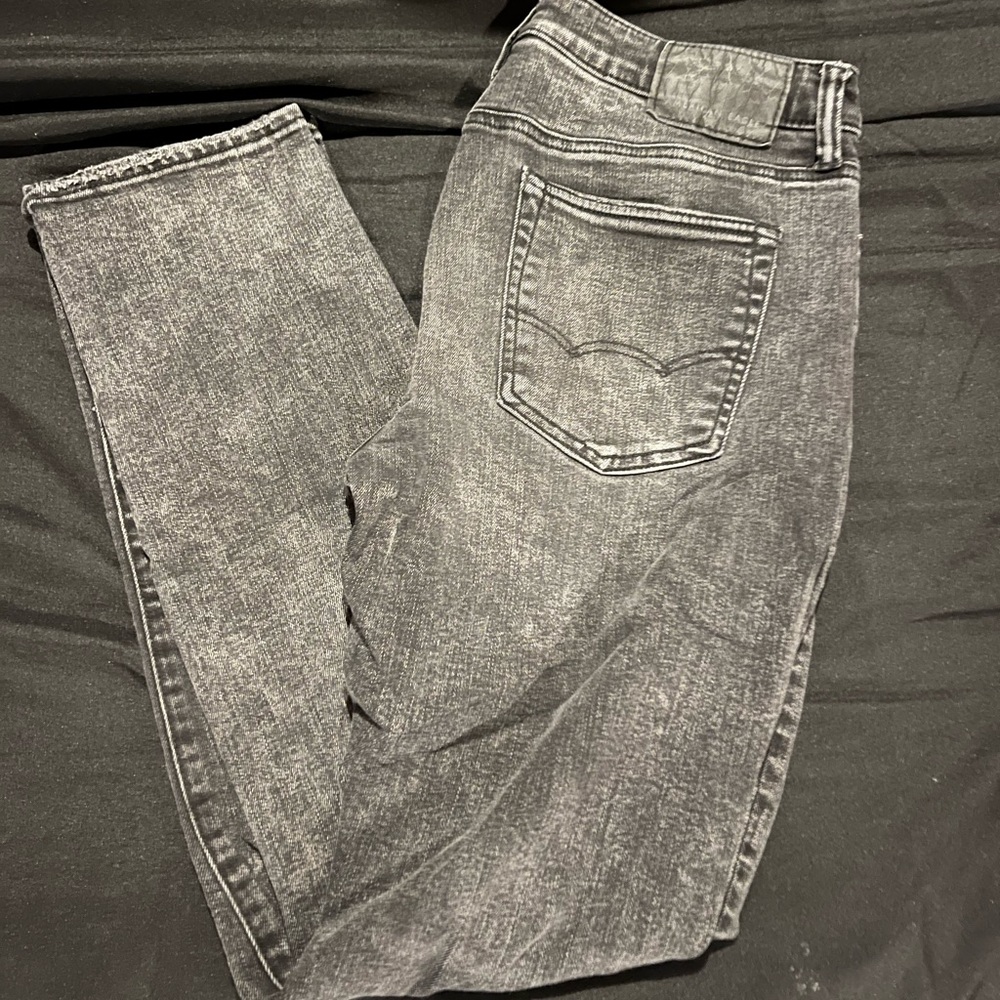 American Eagle Black Washed Jeans